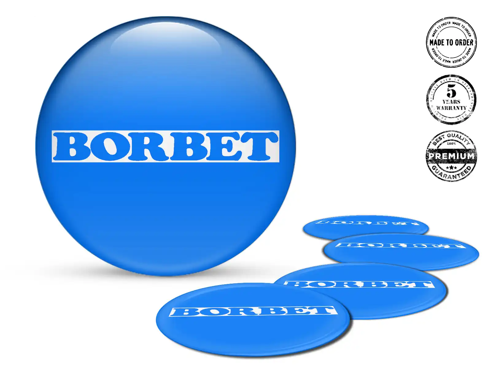 Borbet Calcomanías en Ruedas Núcleo Stellar Premium